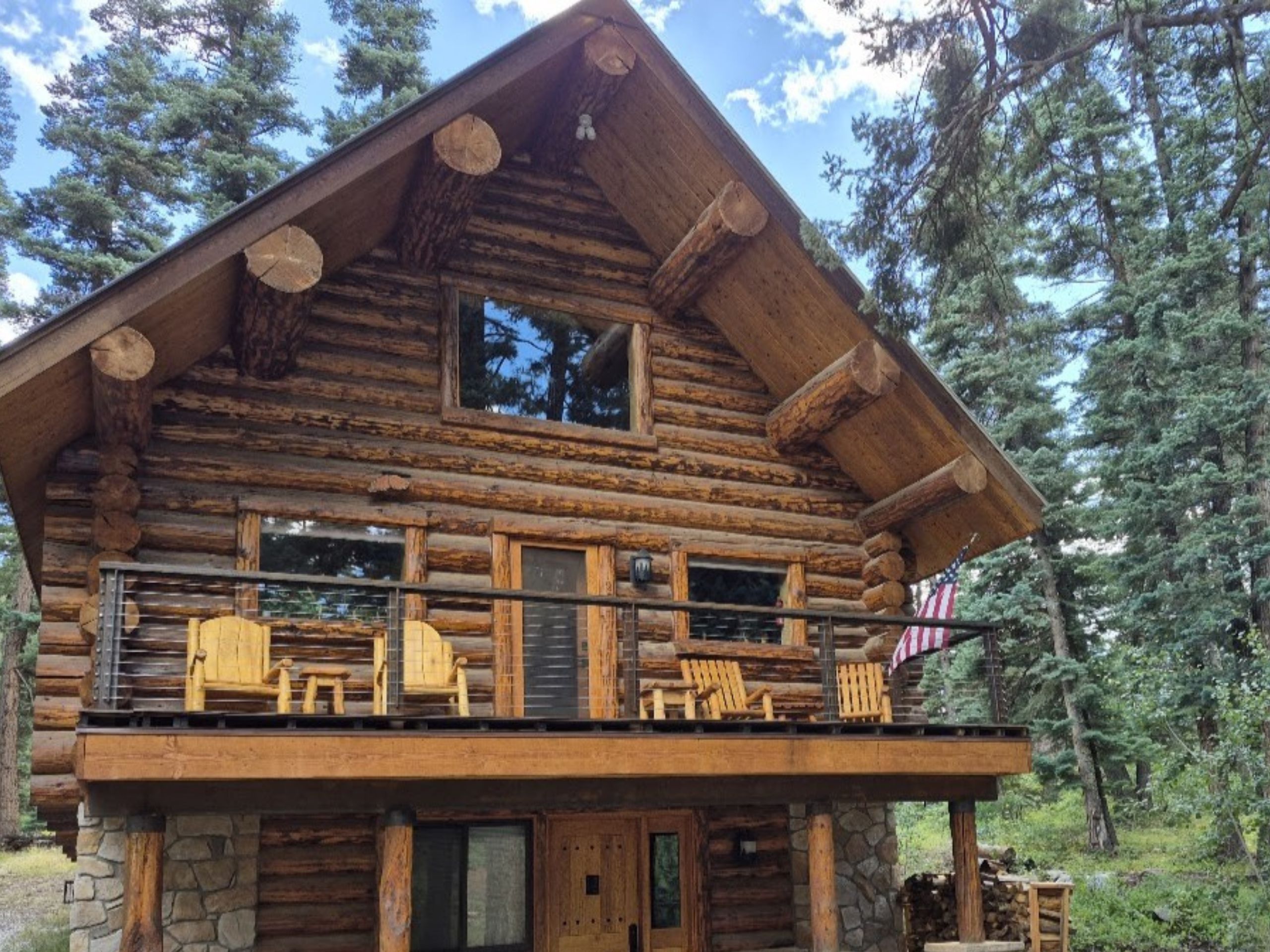 Cabin front