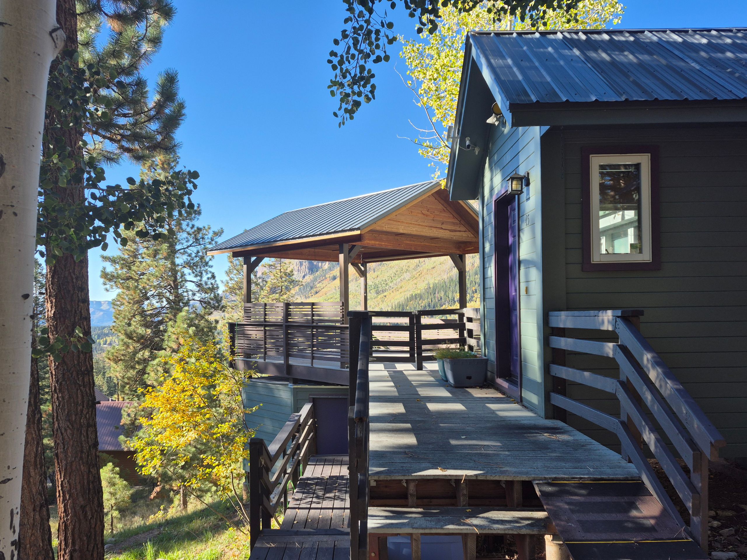 entry and deck